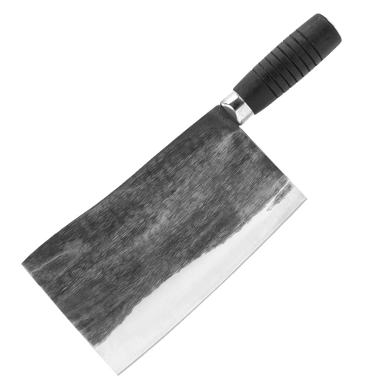 Forged Jiujiang Bay knife, chef's chopping knife, pork stall Chinese bone-cutting and meat-cutting knife, old-fashioned hotel roast and cured meat kitchen knife Item Picture