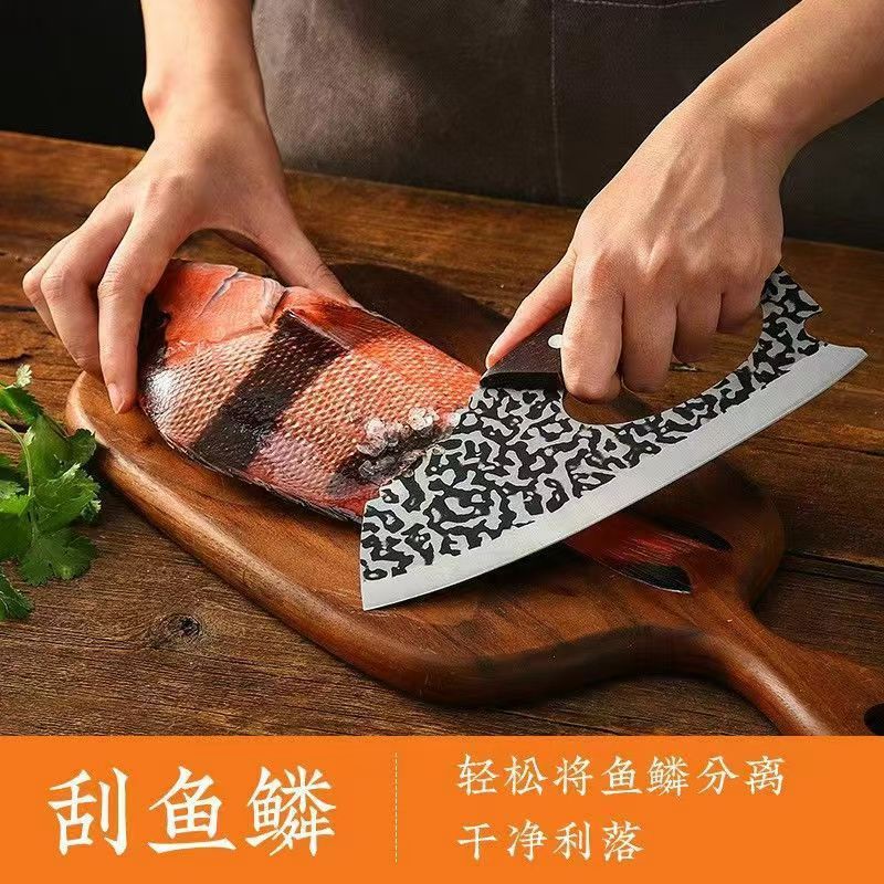 New type of labor-saving kitchen knife, ultra-fast and sharp slicing knife, household stainless steel lightweight meat slicer, multi-functional knife for cutting Application Scenario