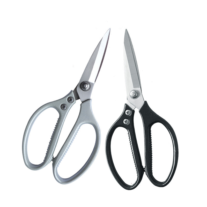 Stainless steel scissors, multi-functional kitchen scissors, stainless steel civilian household chicken bone scissors, supporting marking manufacturer wholesale Item Picture