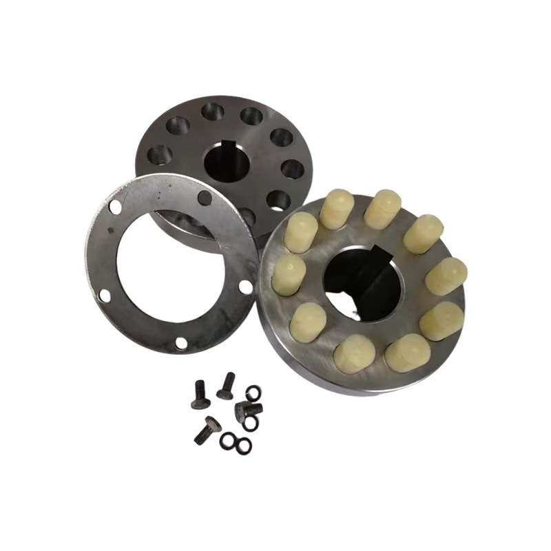 Elastic pin coupling, nylon rod coupling, gear coupling, pin transmission machinery manufacturer Item Picture