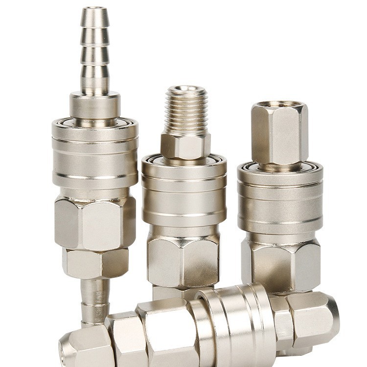 Air compressor air pipe PP10 self-locking C-type pneumatic quick connector SP20 air duct pneumatic connector 8mm quick plug connector Item Picture