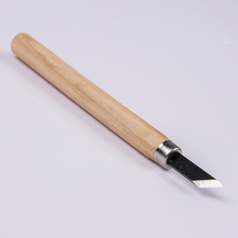 Manganese steel hand-carved knives, art supplies, woodworking engraving knives, DIY model wood engraving knives, engraving tool sets Application Scenario