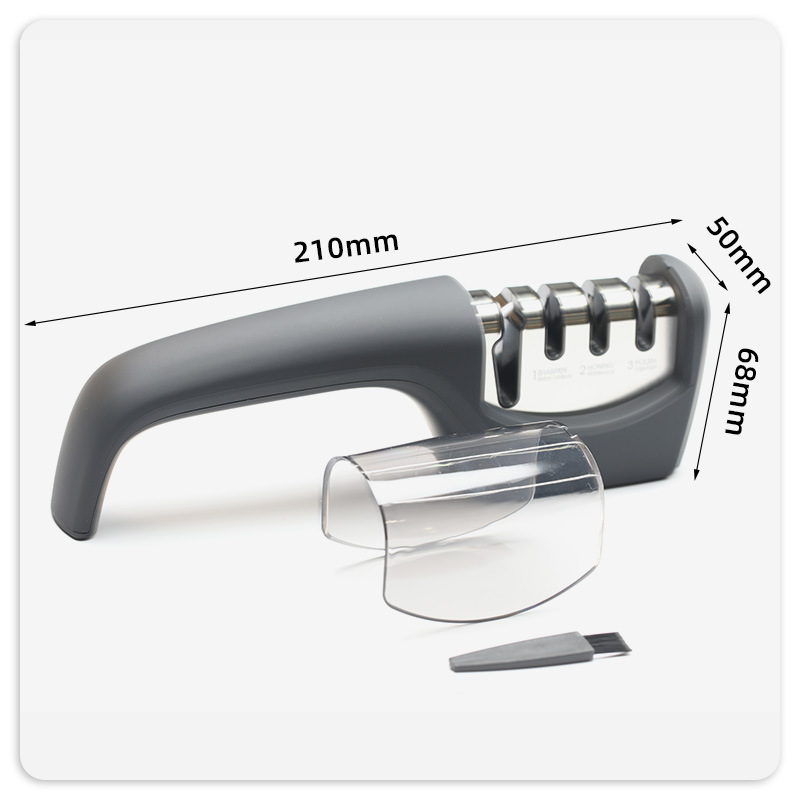 Wholesale DMD kitchen knives and scissors, quick whetstone, household multi-functional Angle adjustable tungsten steel knife sharpener from the manufacturer Application Scenario