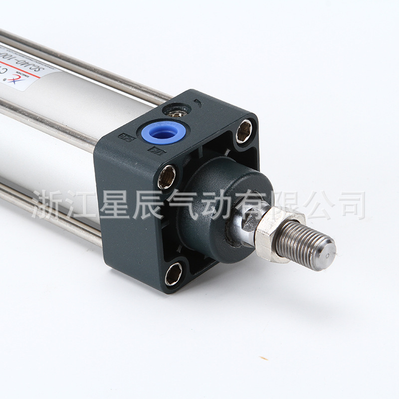 Xingchen Pneumatic SCJ standard cylinder, adjustable standard cylinder, double-acting type, pull rod type cylinder, double-acting cylinder Application Scenario