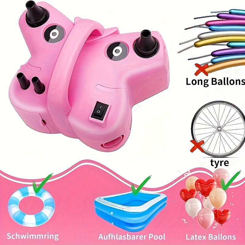 Buy 1 Get 10 Balloons Free Electric Balloon Inflator undefined