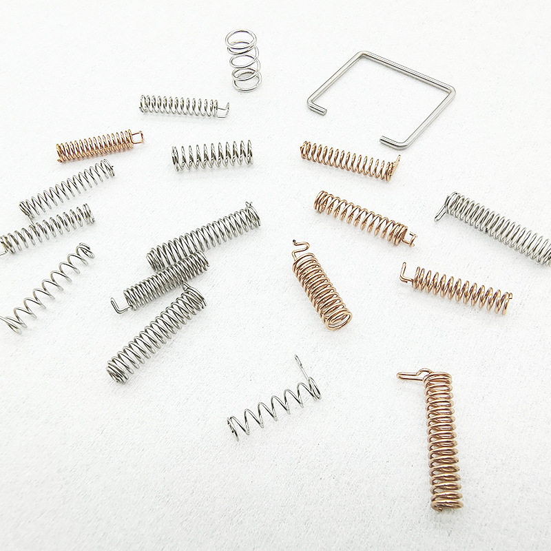 Direct supply from car charging spring manufacturer: copper springs, special-shaped springs, brass spring antennas, 433 phosphor bronze car charging springs details Picture