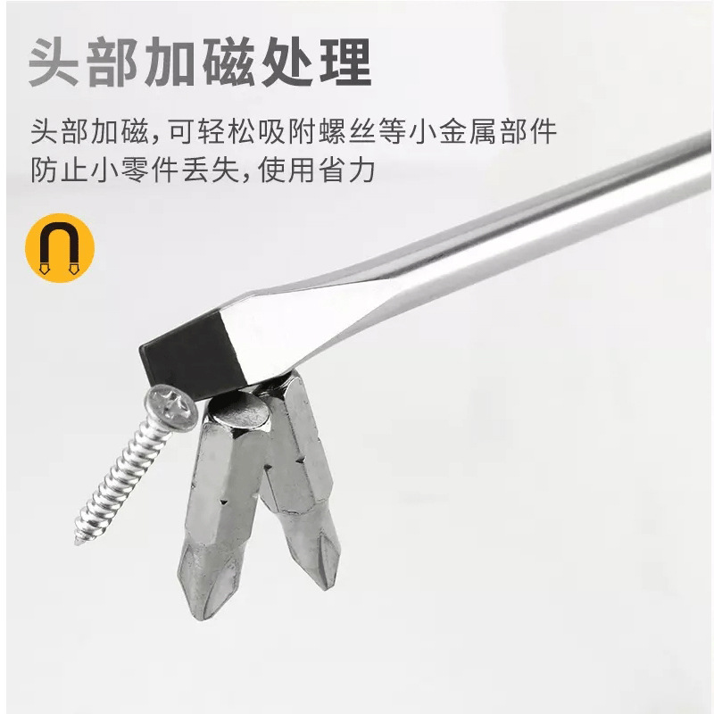 The Shengshi Screwdriver set is a combination of household hardware, cross-shaped and flat-head detachable multi-purpose screwdrivers and multi-functional maintenance tools Application Scenario