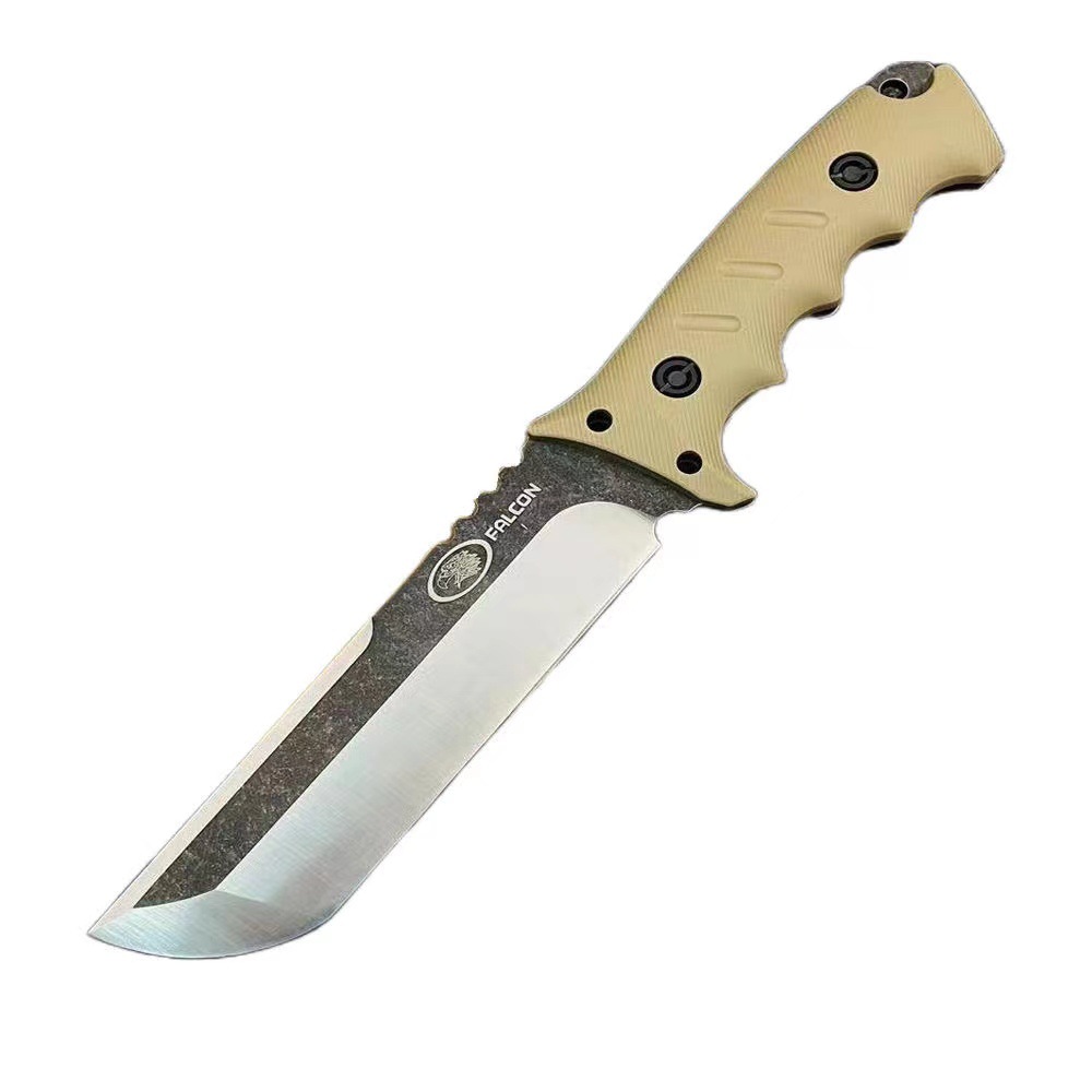 The new Xiongying No.1 high-hardness forged outdoor multi-functional collectible knife for beachcombing, mountain climbing, survival and household fruit knife Item Picture
