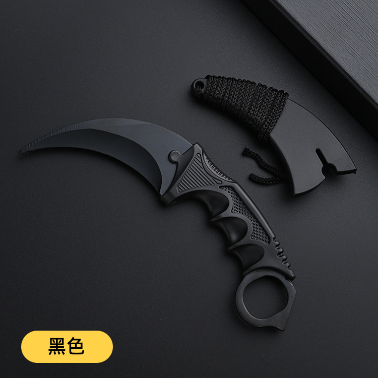 Game peripheral csgo claw knife, uncut claw knife toy model, knife self-defense cold weapon, eagle claw knife play undefined