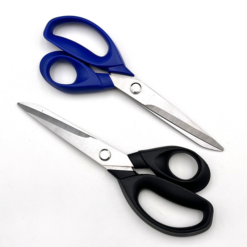 Stainless steel horn scissors, fabric cutting scissors, sewing tools, fabric scissors, professional clothing cutting, fabric scissors, household details Picture