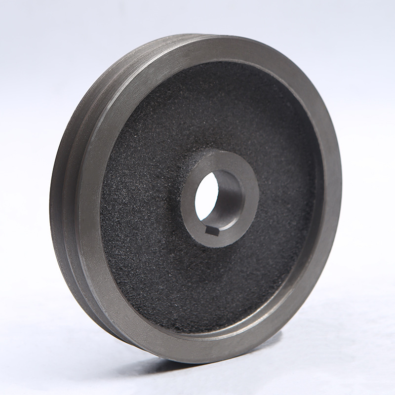 Wholesale of triangular pulleys for air compressors, cast iron reduction motors, pulleys, and two-groove pulleys based on samples Specification drawing