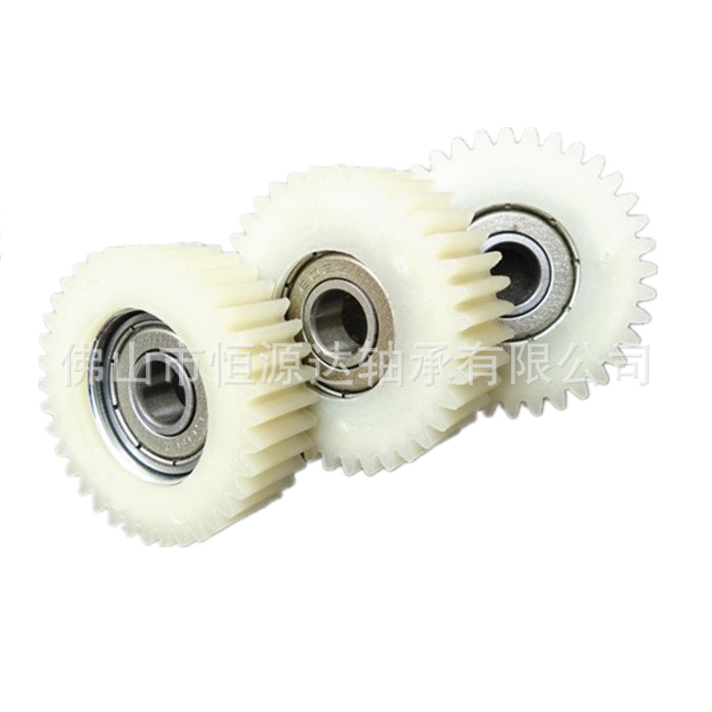 Motor gear 36-tooth nylon gear, electric vehicle parts with 608zz bearing manufacturer Item Picture