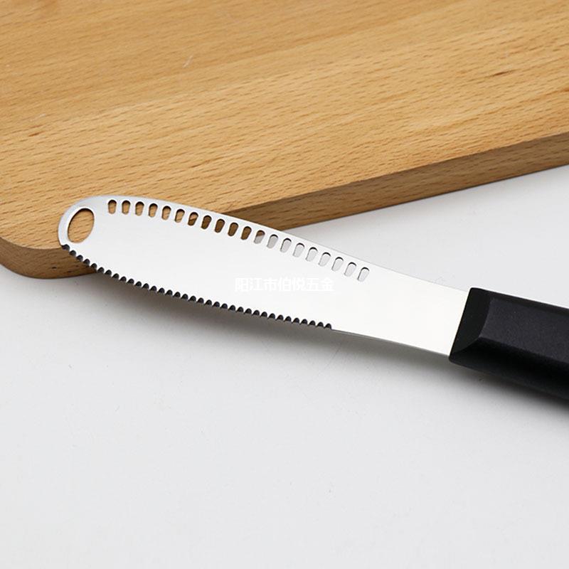 420 stainless steel butter spatula for cheese, cheese, bread, salad, jam, Western cuisine, and baking butter Specification drawing
