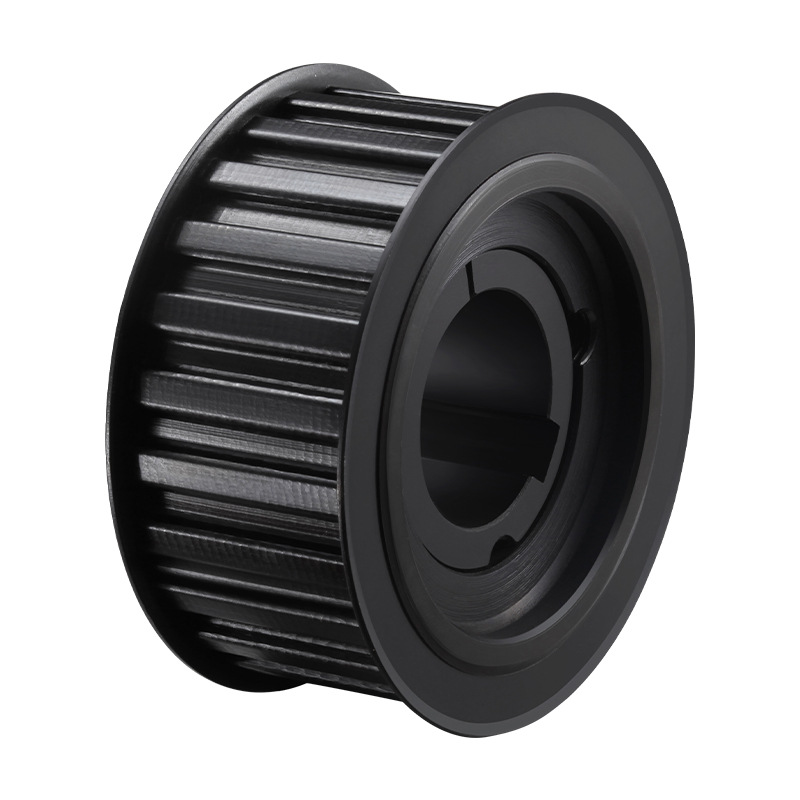 In-stock national standard aluminum alloy expansion type conical sleeve type synchronous pulley keyway type mechanical transmission parts belt type synchronous pulley Item Picture