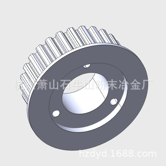 Synchronous pulley drive, pulley idler, powder metallurgy process, iron-based material, Zhejiang Powder Metallurgy Factory details Picture