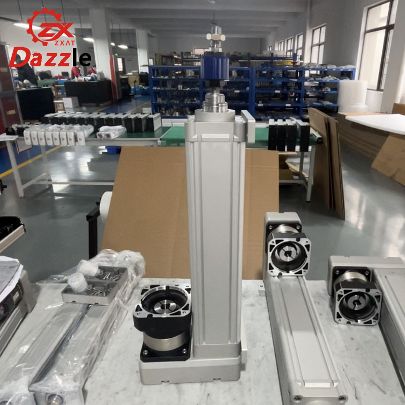 Servo electric cylinder module, linear module, slide table, electric cylinder, high-thrust linear, high-precision electric push rod Specification drawing