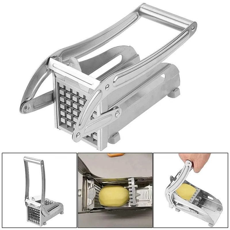 Cross-border package labeling potato strip slicer, slicer, commercial and household cucumber, radish, potato and lettuce strip slicer Specification drawing