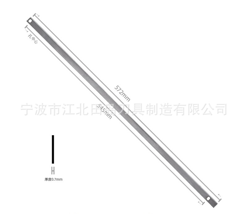 Factory direct sales of long blades, de-gumming blades, eyelash cutting blades, 25 wide art blades, thickened high carbon steel undefined
