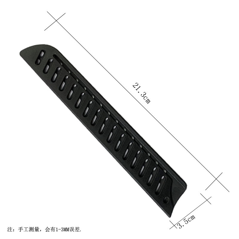 Factory stock of plastic chef knife covers, bread knife covers and fruit knife covers details Picture