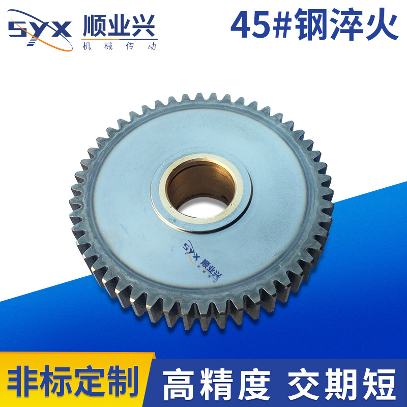 Customized non-standard boss gears, processing helical gears, 1 die, 2 die, 3.5 die, 5 die rack, industrial sprocket gear rings Application Scenario