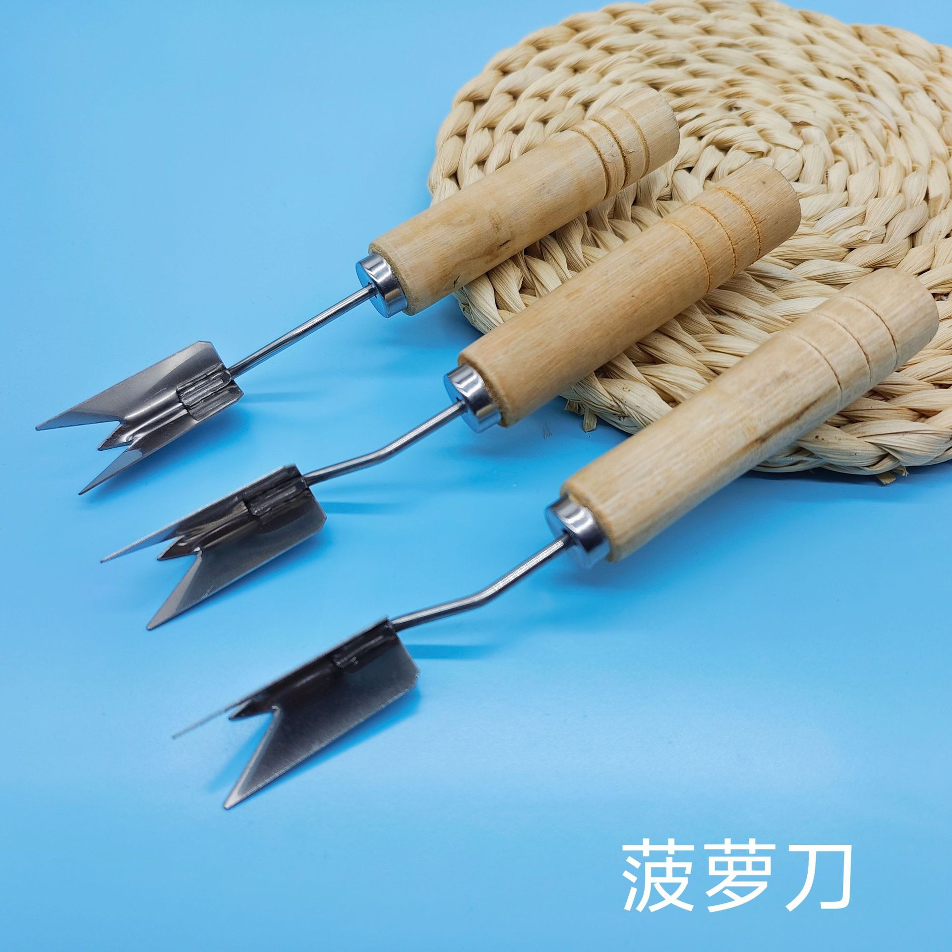 Stainless steel pineapple knife, sugarcane knife, peeler, pineapple peeler, pineapple spatula, wholesale for one or two yuan full figure