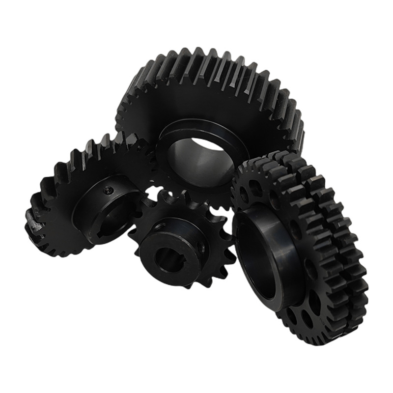 Factory direct sales and wholesale of various non-standard transmission gear mechanical parts, gear connectors, 45 steel processing Application Scenario
