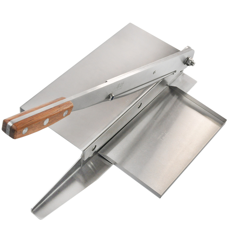 There are no commercial bone cutting machines available for cutting pig's feet, rods, large bones, guillotine, lamb chops, beef ribs, whole ribs, chicken and duck bones Item Picture