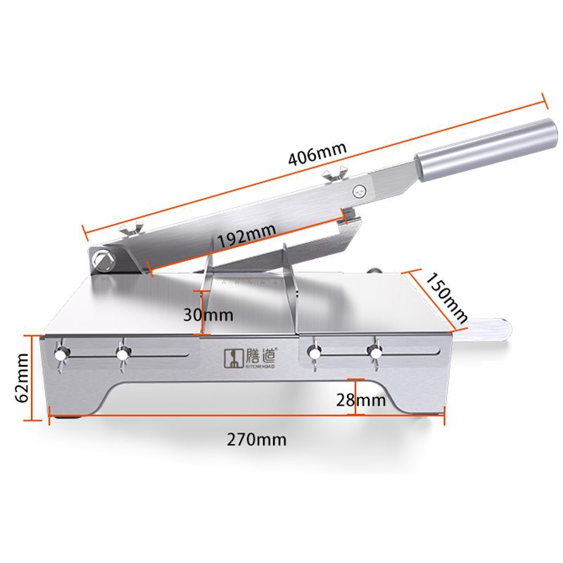 Astragalus membranaceus, American ginseng, Ganoderma lucidum, Chinese medicinal materials, guillotine knife, small household ejiao cake slicer, beef jerky knife Application Scenario