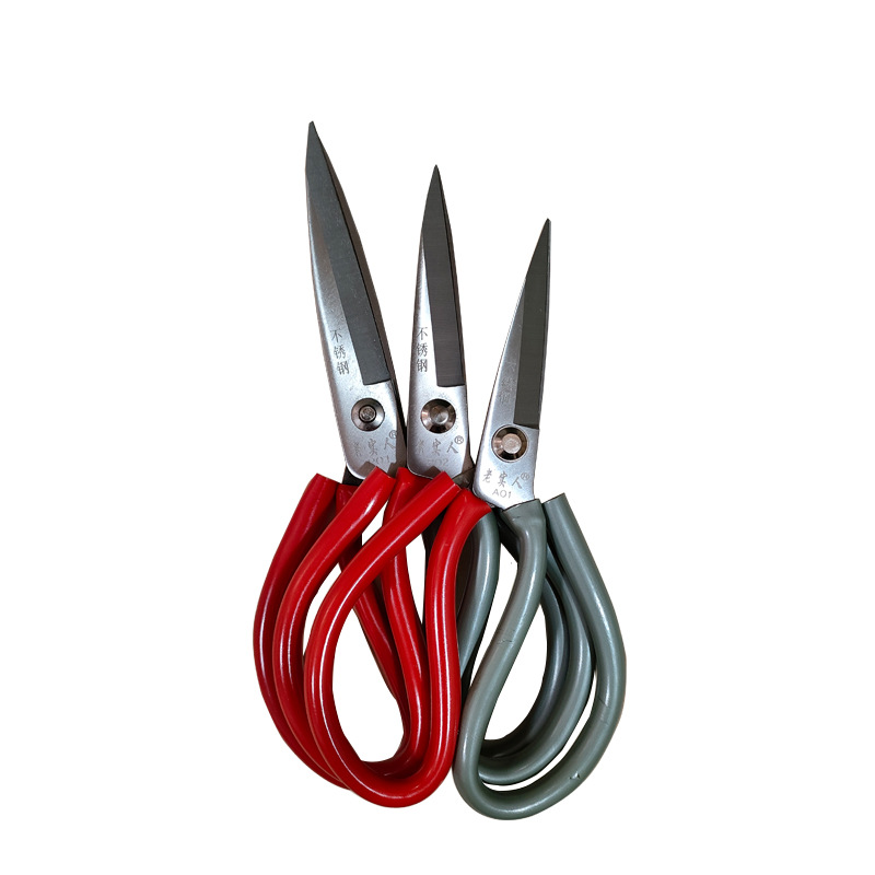 Honest people, stainless steel industrial leather scissors, sewing industrial cutting scissors, extended scissors, original factory goods Item Picture