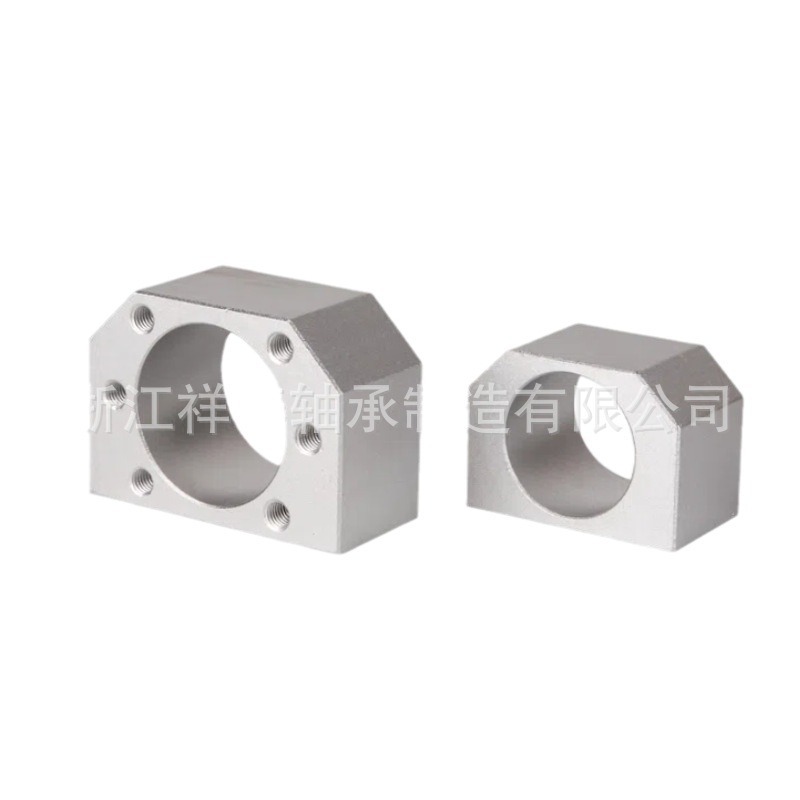Ball screw nut seat DSG16 nut converter fixed seat aluminum alloy wear-resistant precision lead screw drive shaft Item Picture