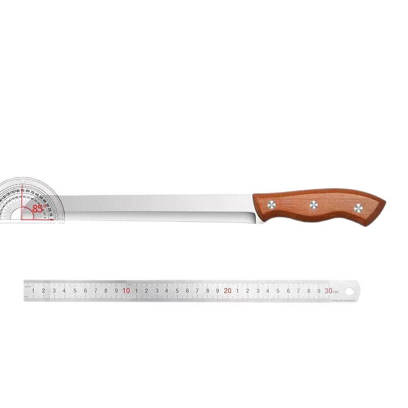 Stainless steel sharp fruit knife, household watermelon-cutting knife, commercial multi-functional large fruit knife and kitchen knife Item Picture