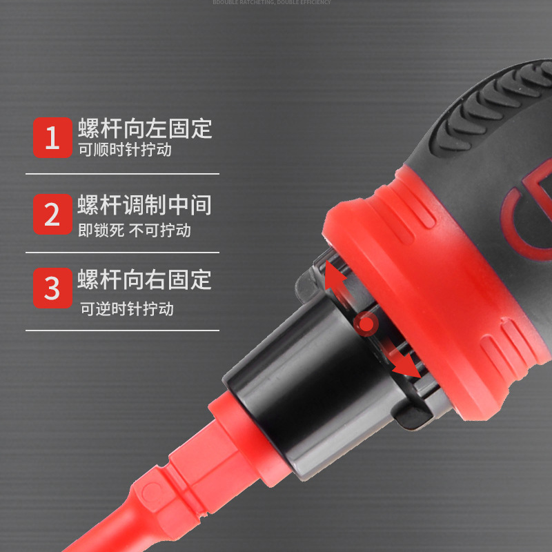 Female labor-saving screwdriver ratchet screwdriver, electrician insulated screwdriver set, multi-functional household tools Application Scenario