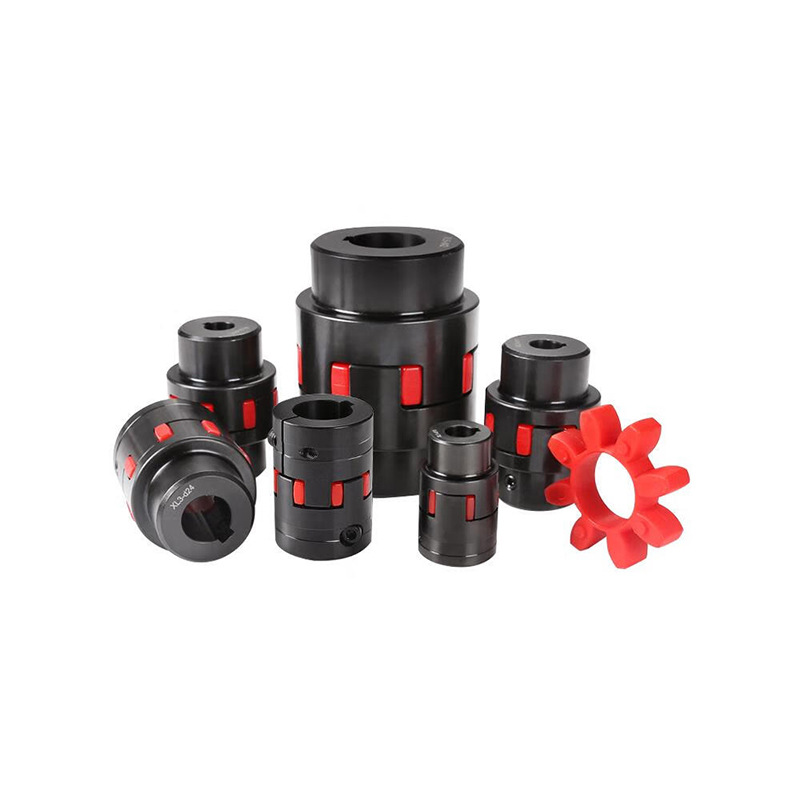 Star coupling manufacturer, high-torque elastic couplings for water pumps and fans, thickened steel shaft sleeve couplings Item Picture
