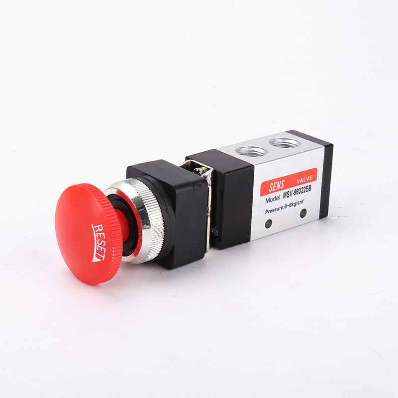 Pneumatic mechanical valve: two-position five-way MSV-86522, two-position three-way MSV-98322, control valve, directional control valve Application Scenario