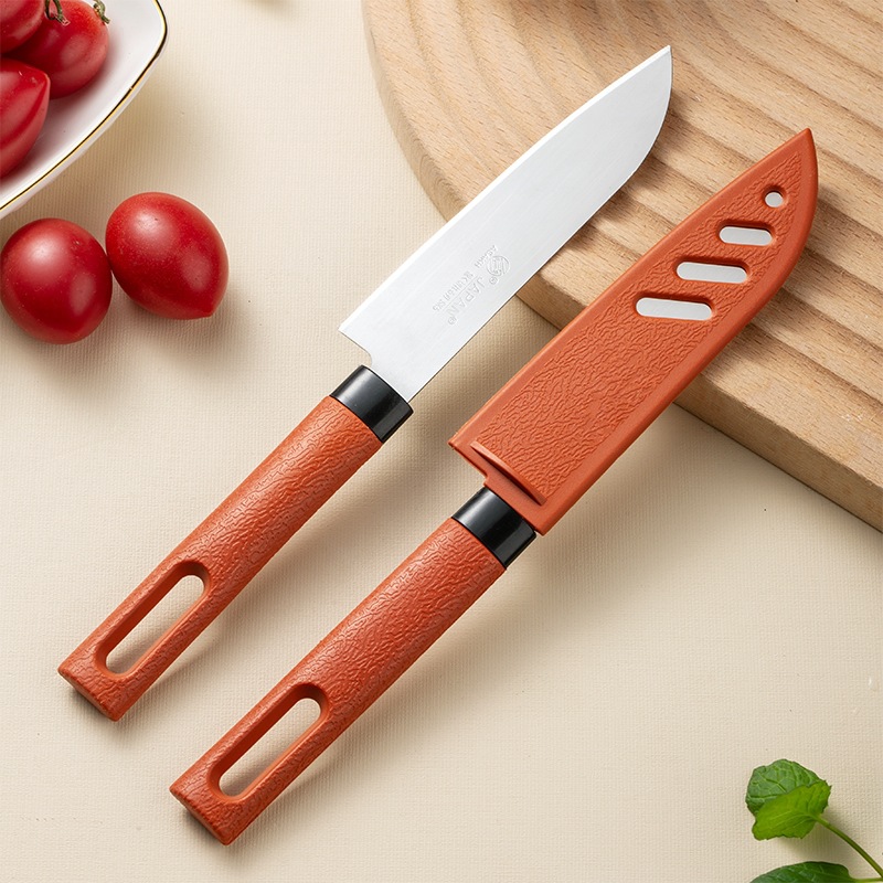 Wholesale of Yangjiang stainless steel fruit knives, household fruit slicing knives, sharp peelers for melons, fruits and vegetables Application Scenario