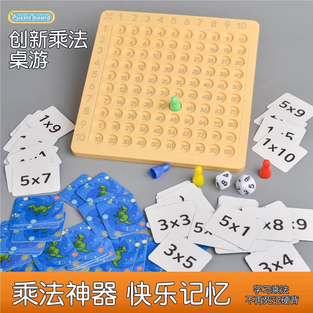T1925475 Nine Nine Multiplication Learning Board Game Toy Early Education Application Scenario