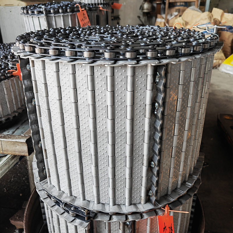 Supply stamping waste material conveying chain plates, stainless steel chain plates, machine tool chip conveyor chain plates, pitch 38.1, carbon steel chain plates Specification drawing