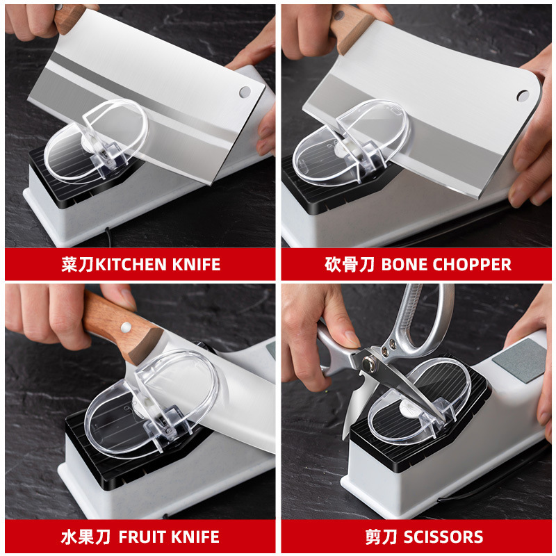 The manufacturer supplies household multi-purpose knife sharpeners, plastic hand-held whetstones and kitchen small tools for production and wholesale details Picture