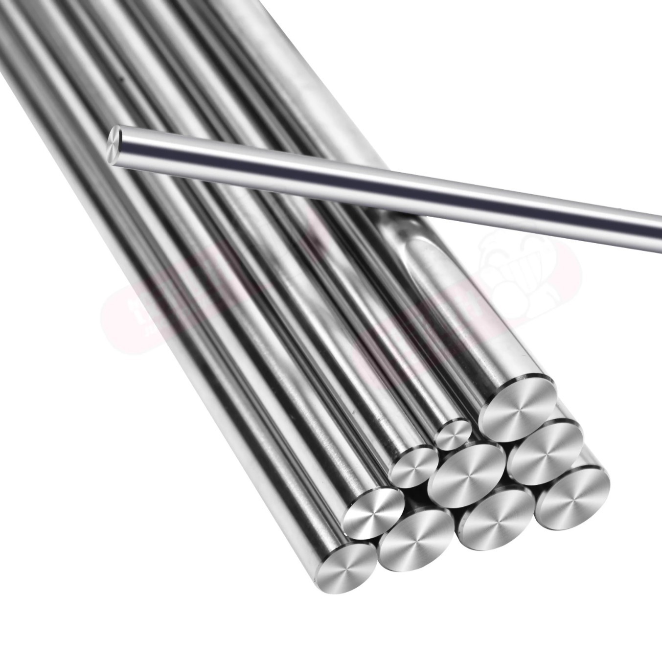 Chrome-plated rod piston rods of 0.3-30mm in stock, soft shaft and hard shaft transmission, solid cylindrical round rods, straight smooth shafts Item Picture