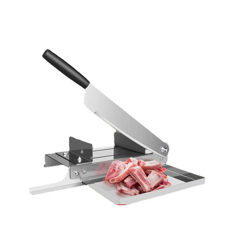 The guillotine bone-cutting wonder, commercial guillotine, household kitchen for cutting pork ribs, chopping grass, chopping chicken and frozen meat, guillotine Item Picture