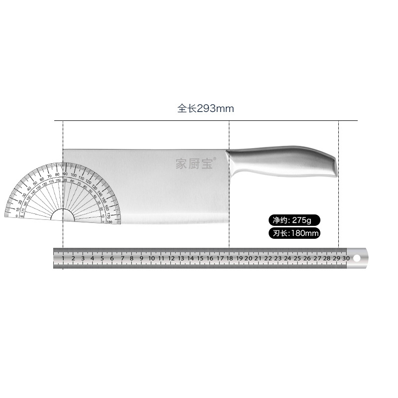 Stainless steel kitchen knives, kitchen knives, slicing knives, household meat and kitchen knives, manufacturer's wholesale in stock Application Scenario