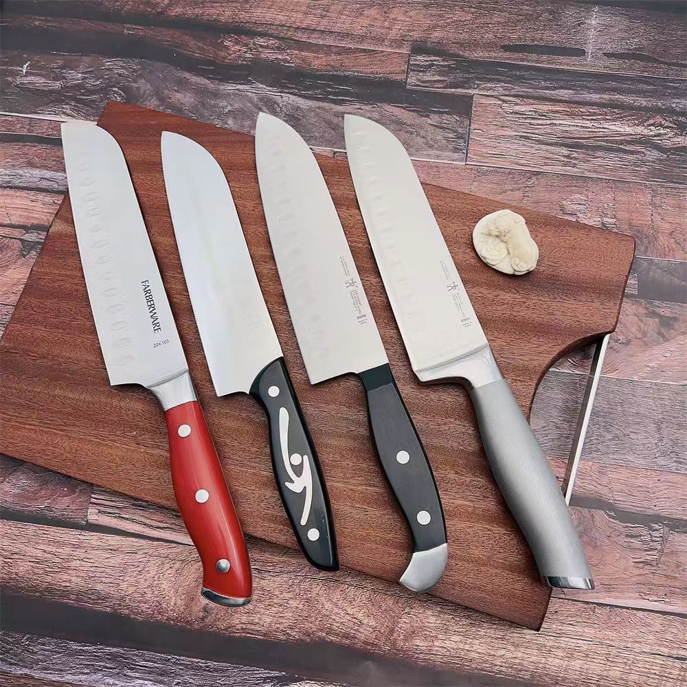 Wholesale of foreign trade kitchen knives, including chef knives, cooking knives, fruit knives, Sande knives, stainless steel fruit knives, and kitchen knives Specification drawing