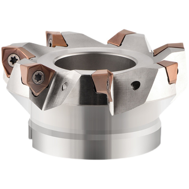 MFWN double-sided hexagonal roughing heavy cutting fast feed 90-degree right-angle milling cutter head WNMU080608 inserts Item Picture