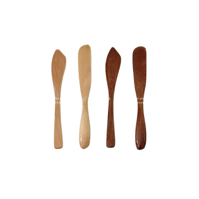 Wooden butter knife, spatula, toast spread knife, cheese knife, cheese spatula, spread tool, jam spreading knife Item Picture