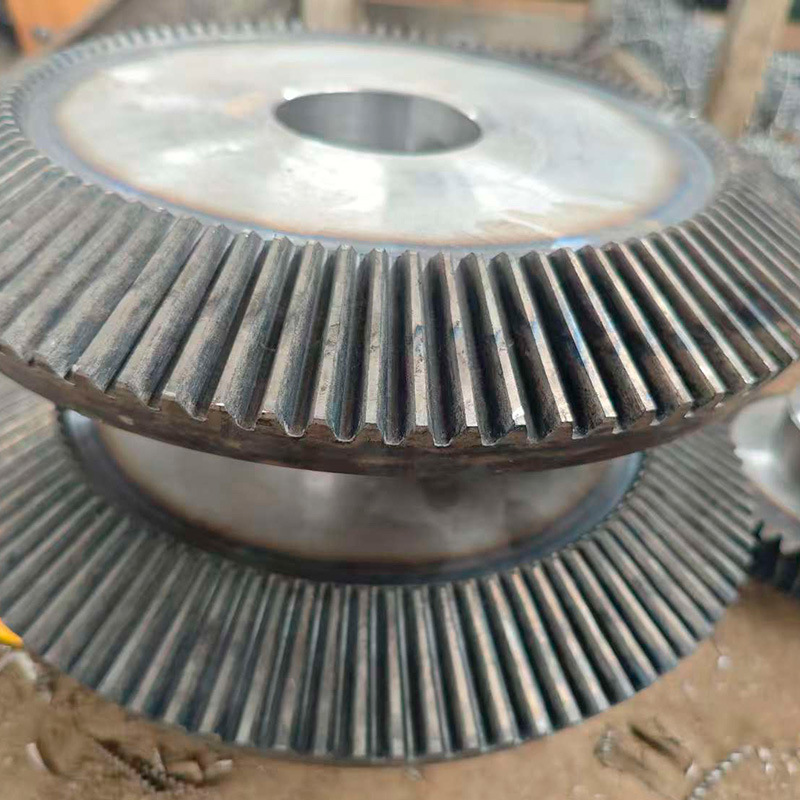 In stock: spiral bevel gears, helical gears, spiral bevel gears, non-standard gears, industrial rotating wheels details Picture