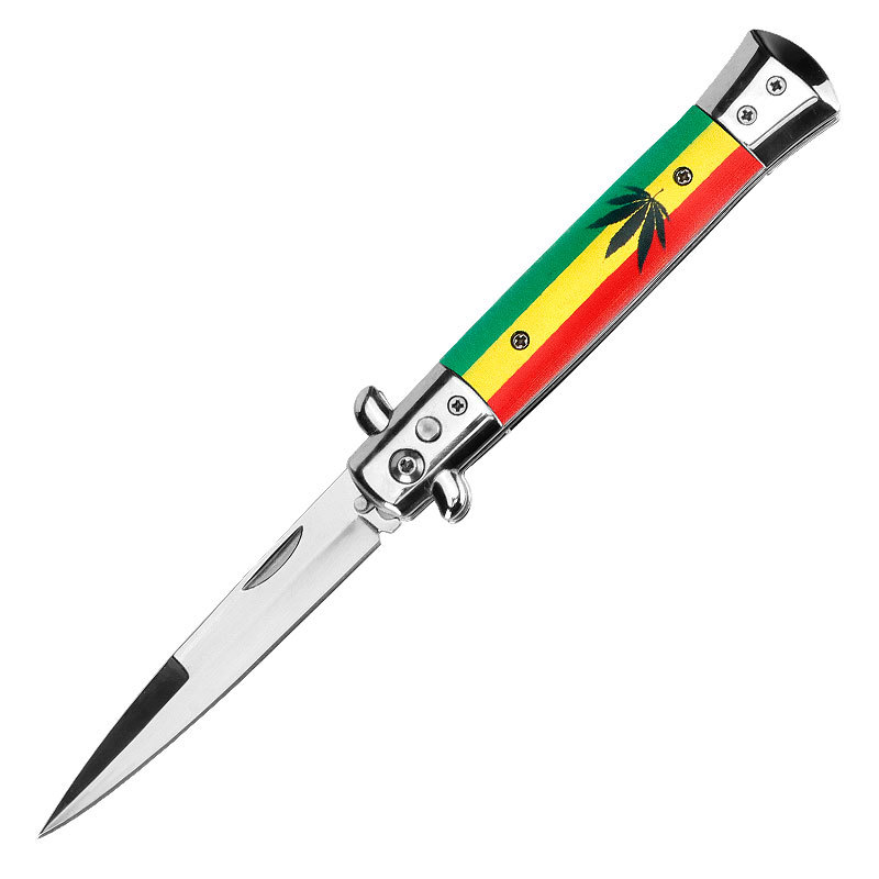 Outdoor multi-functional folding knife, camping tool, high-hardness stainless steel fruit knife, unboxing knife, stainless steel quick disassembly undefined