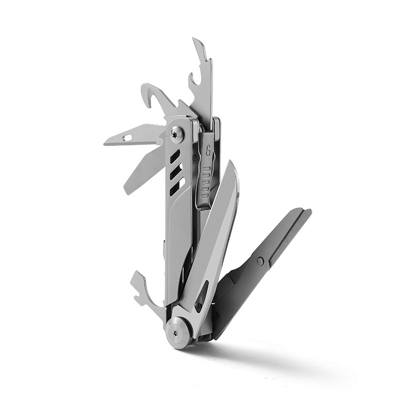 New multi-functional knife, outdoor tool scissors, emergency rescue portable folding knife set, multi-purpose tool knife Item Picture