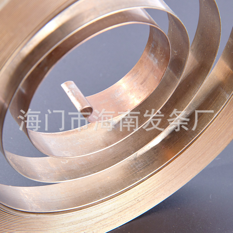 Coiled spring toys, hardware coiled springs, stainless steel constant force springs, mainspring springs details Picture