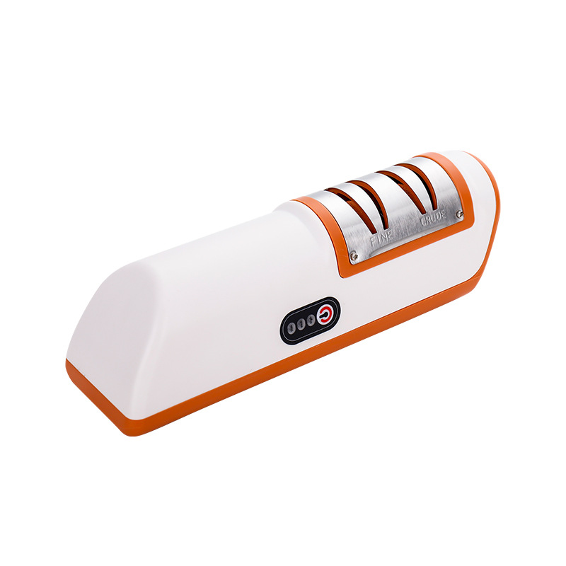 Electric knife sharpener, kitchen small tool, multi-functional wonder, whetstone, household fast, small and fully automatic knife sharpener Item Picture