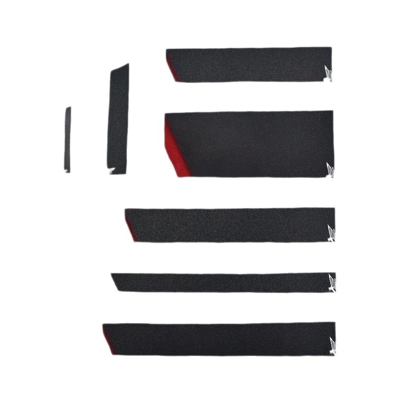 The flocked knife sheath is made of abs engineering plastic and velvet to protect the knife from hand injuries Item Picture